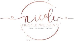 логотип Студия декора «NICOLE.WEDDING»