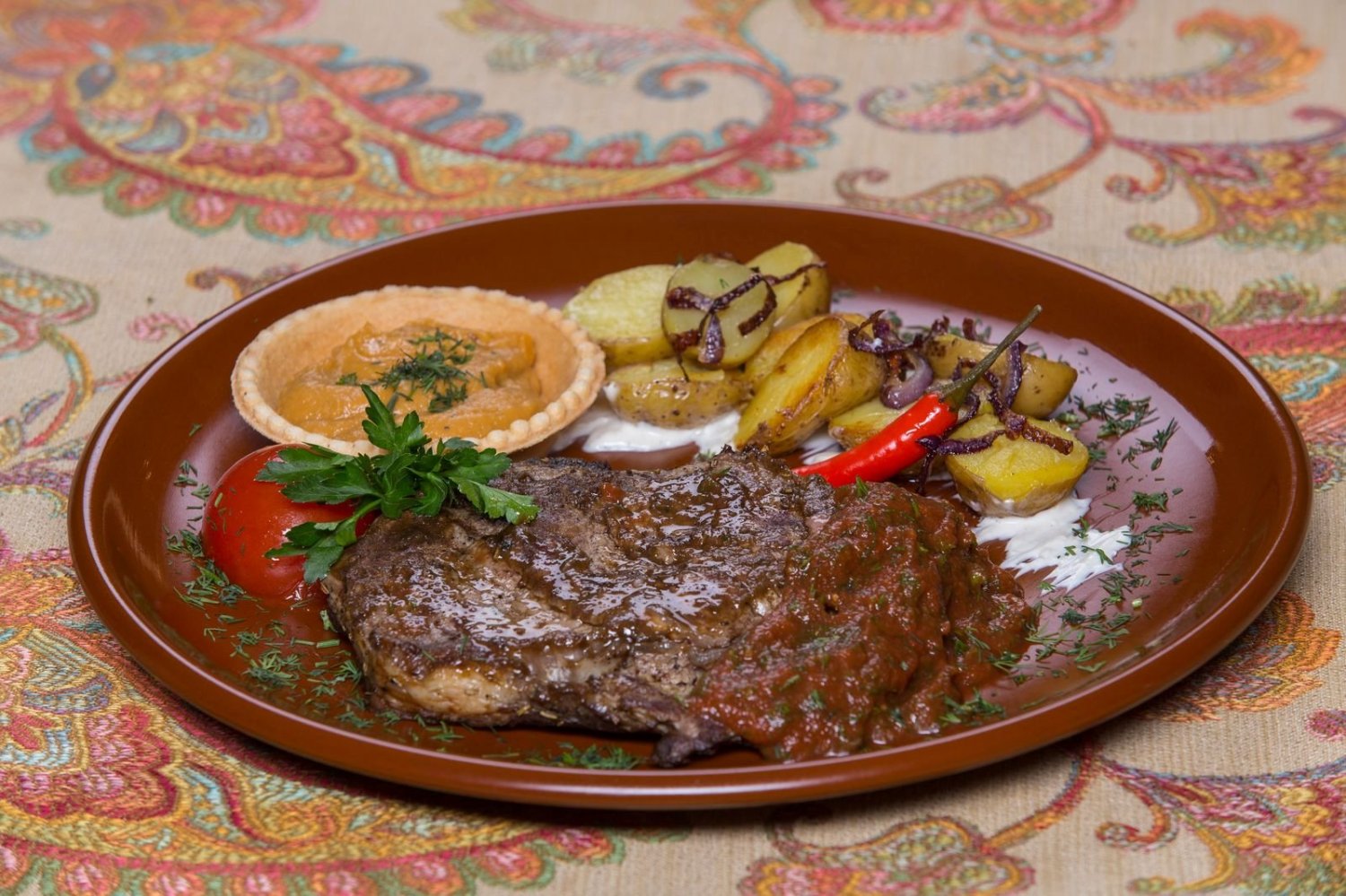 Блюда ресторана&nbsp;Русский ресторан "Добрыня" : 