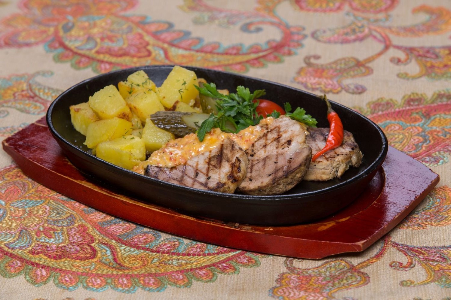 Блюда ресторана&nbsp;Русский ресторан "Добрыня" : 