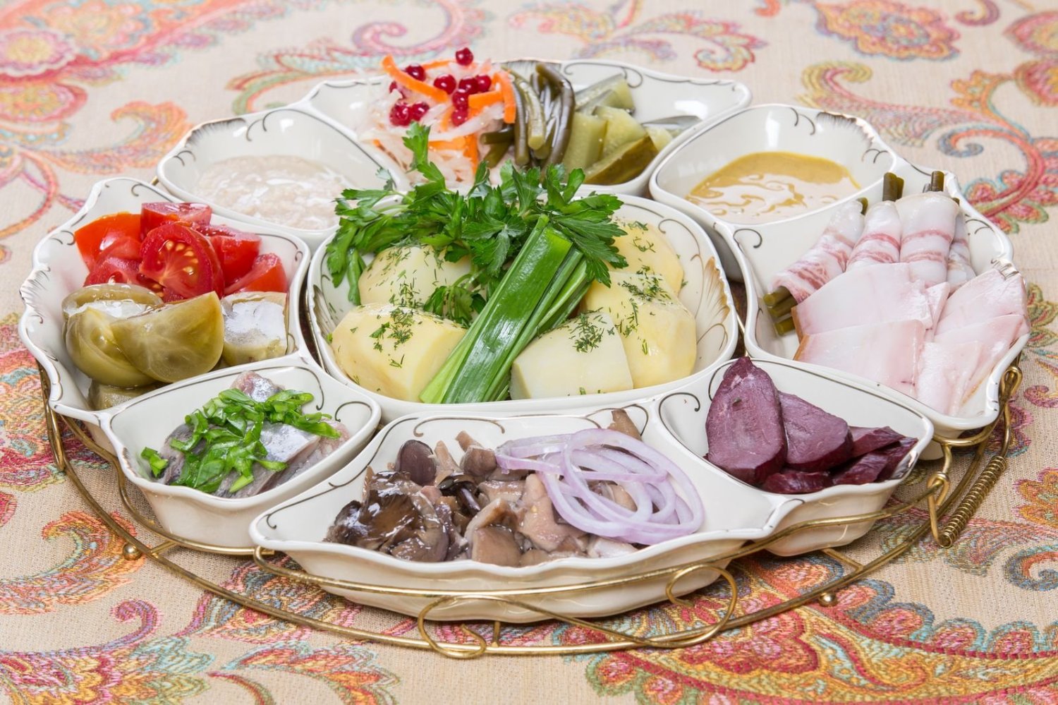 Блюда ресторана&nbsp;Русский ресторан "Добрыня" : 