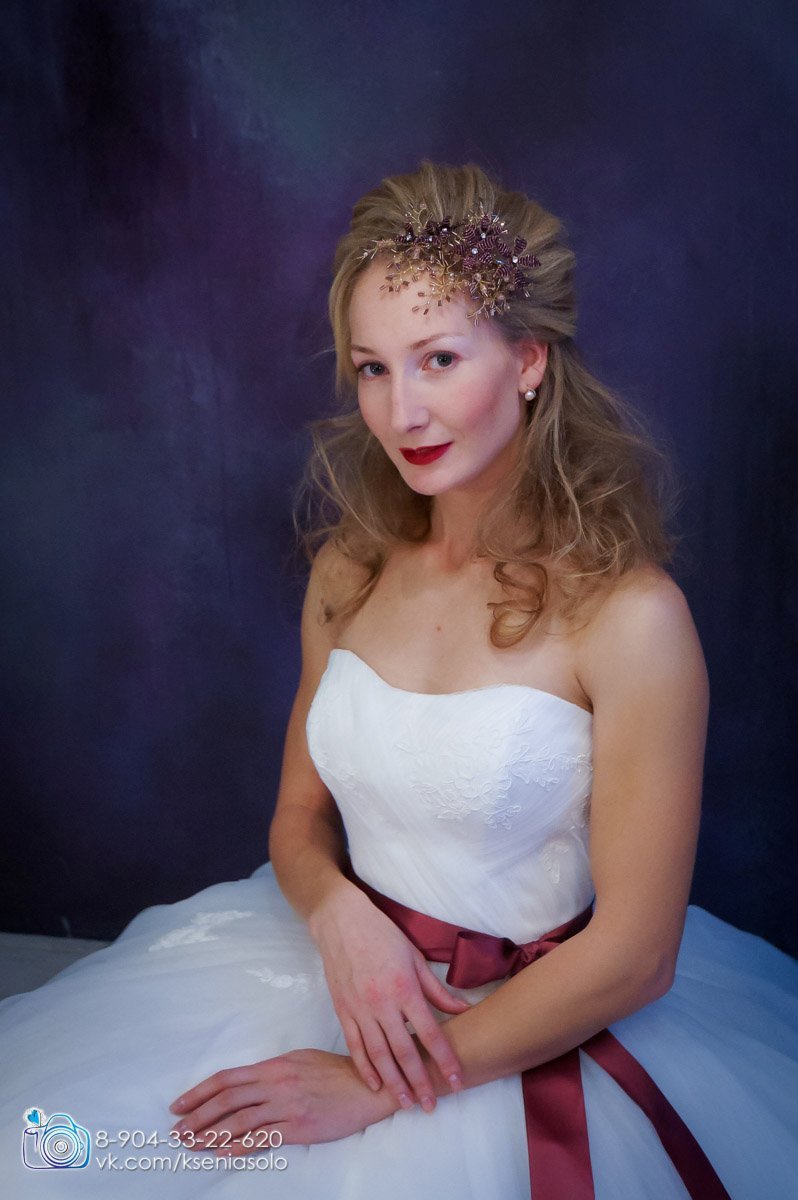 Авторские украшения для волос.&nbsp;Свадебный стилист Анна Ефимова : 