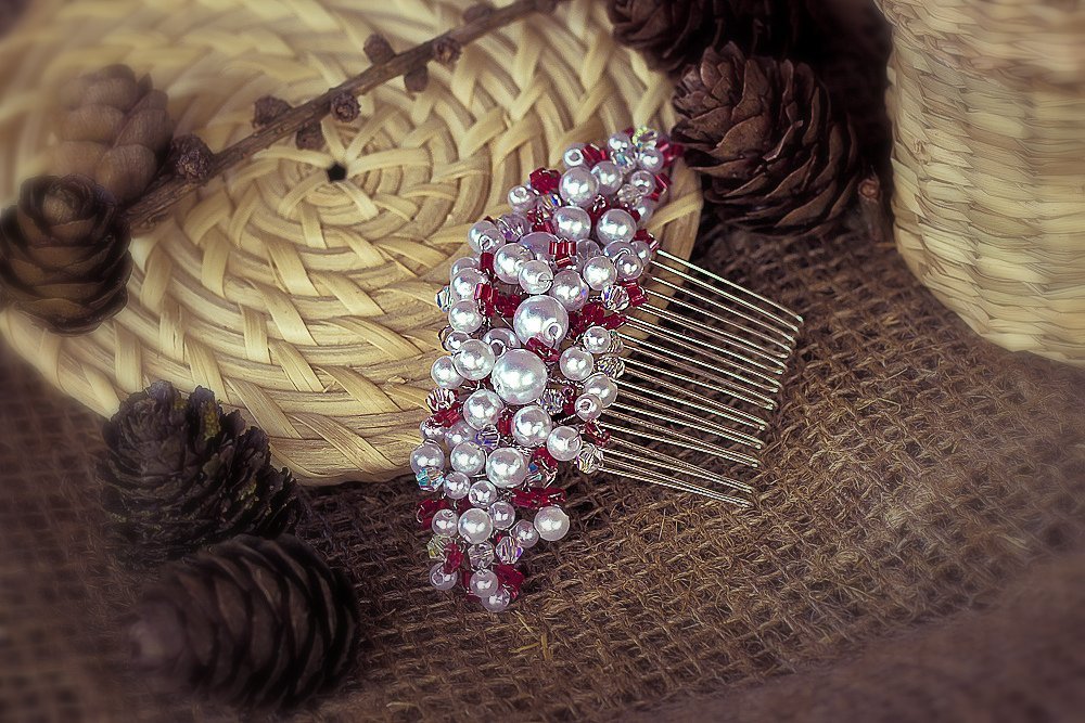 Авторские украшения для волос.&nbsp;Свадебный стилист Анна Ефимова : 