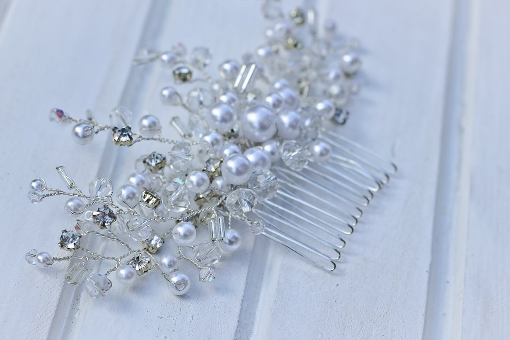 Авторские украшения для волос.&nbsp;Свадебный стилист Анна Ефимова : 