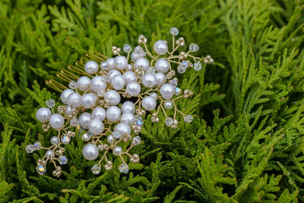 Авторские украшения для волос.&nbsp;Свадебный стилист Анна Ефимова : 