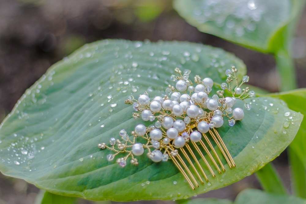Авторские украшения для волос.&nbsp;Свадебный стилист Анна Ефимова : 