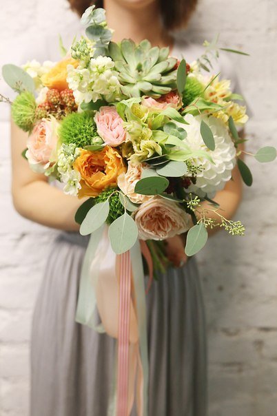 Букет невесты&nbsp;Ваш Флорист Александра Аршакуни : 