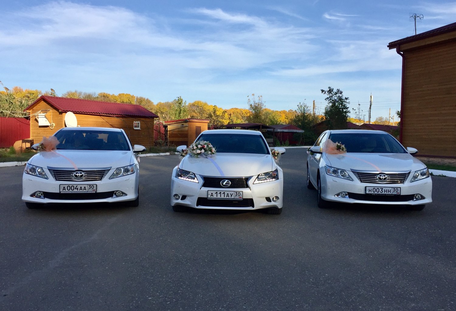Фирма "А.L.T." Свадебный кортеж Lexus фирма "А.L.T." : 