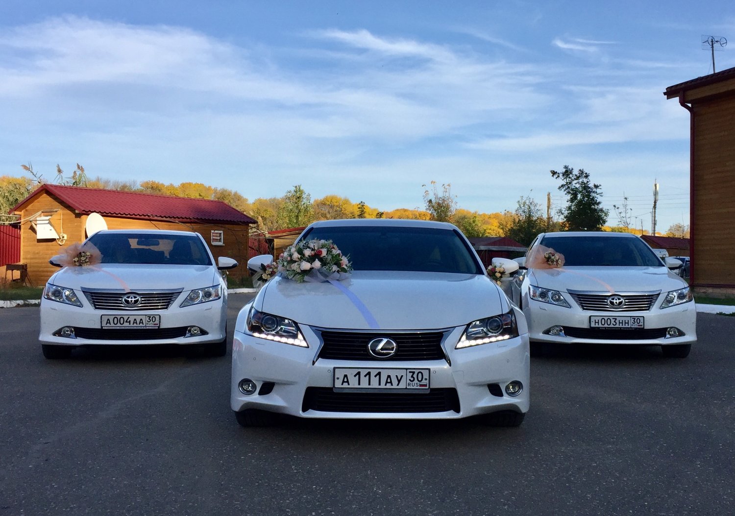 Фирма "А.L.T." Свадебный кортеж Lexus фирма "А.L.T." : 