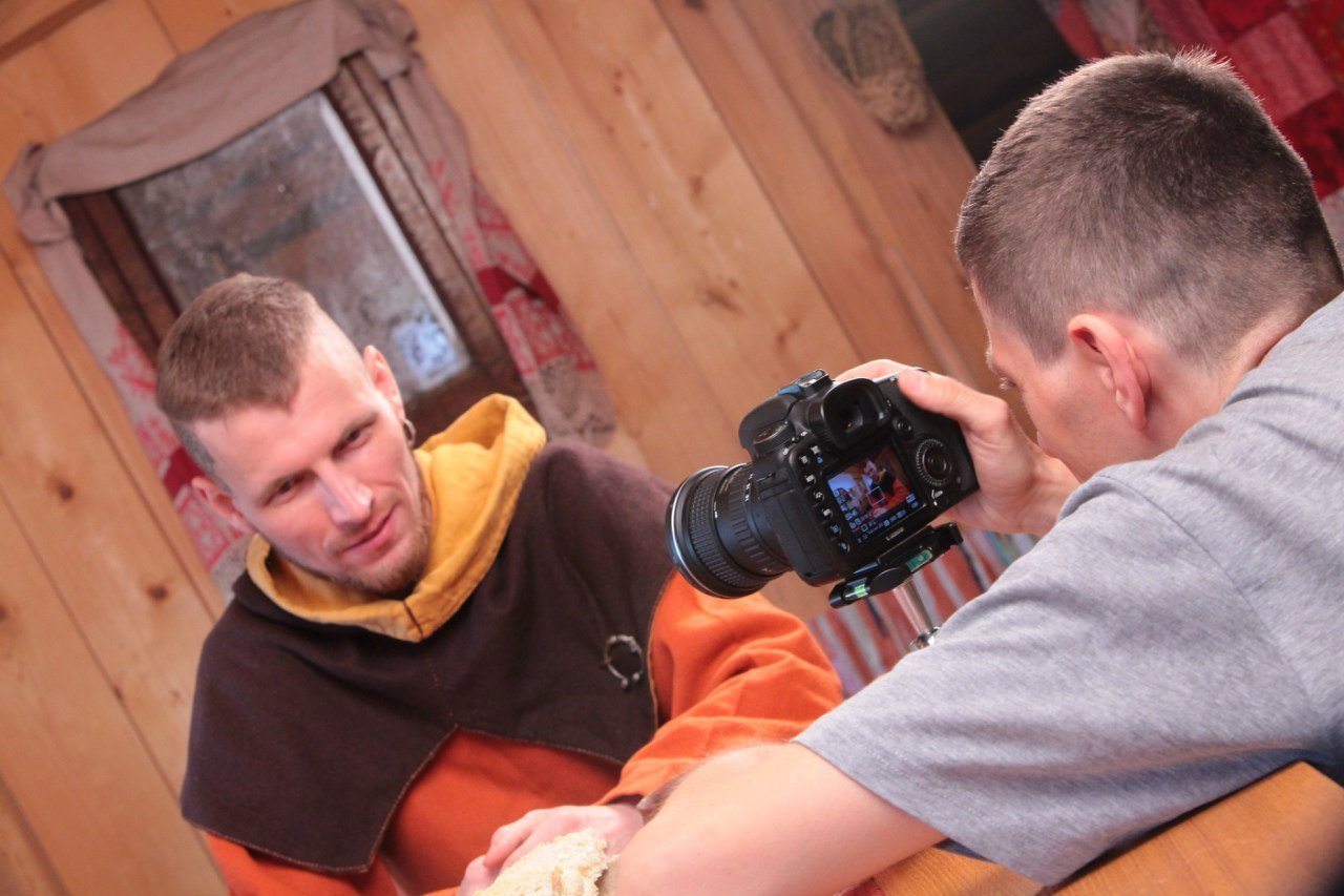 Наша работа!&nbsp;Видеооператор Антон Голубев : 