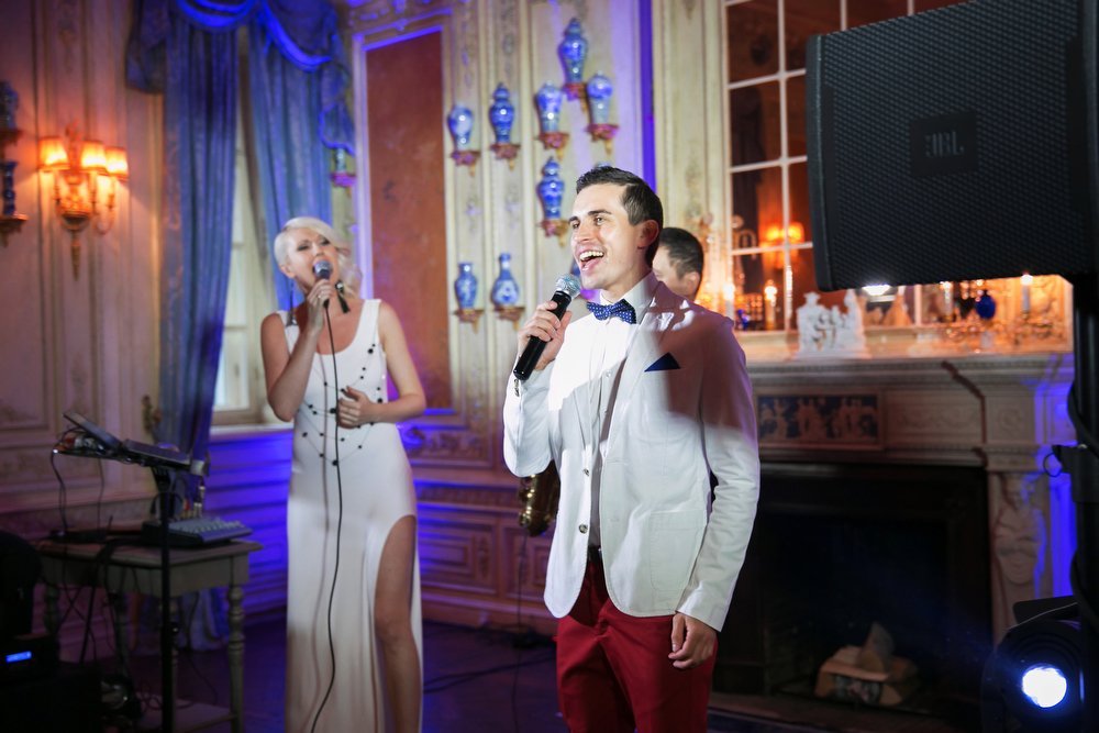 Свадьба Руслана и Елены&nbsp;Кавер-группа Кристалл : 