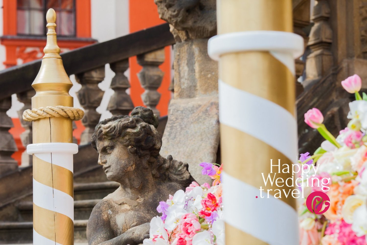 Свадьба в венецианском стиле в Праге&nbsp;HappyWedding.travel : 