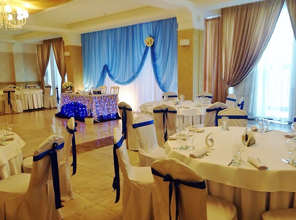 Свадебное оформление банкетного зала&nbsp;творческая мастерская "Эль Декор" : 