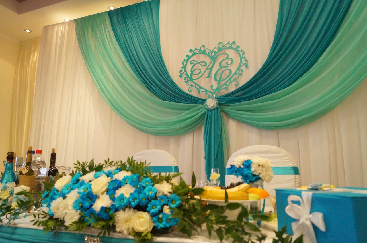 Свадебное оформление банкетного зала&nbsp;творческая мастерская "Эль Декор" : 