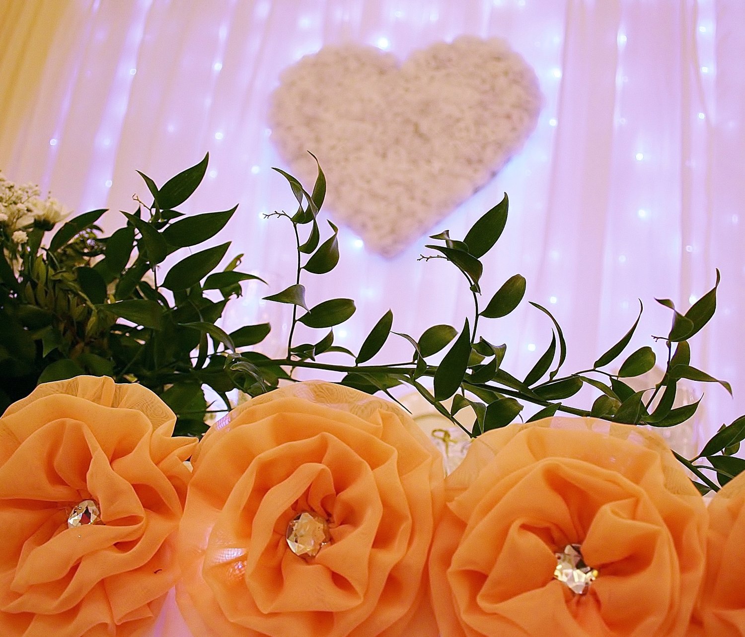 Свадебное оформление банкетного зала&nbsp;творческая мастерская "Эль Декор" : 