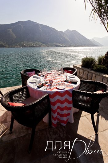 Организация свадьбы coral wedding в Черногории&nbsp;Свадебное агентство "Для Двоих" : 
