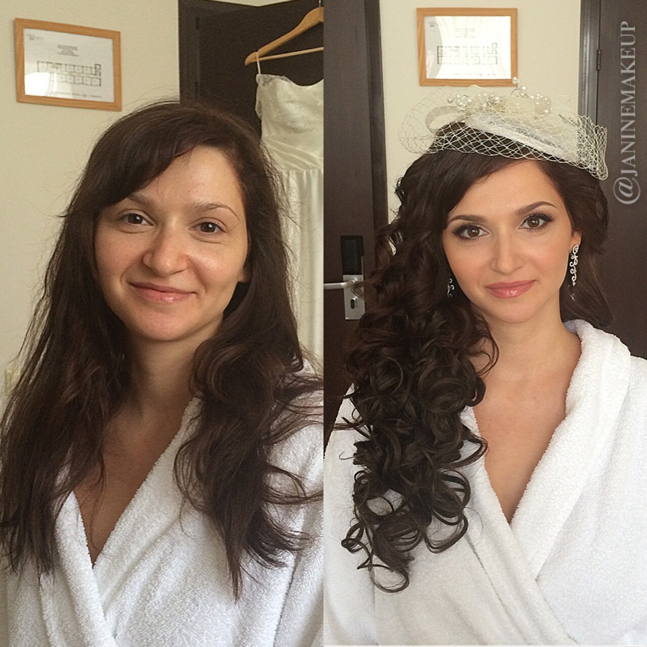Мои клиенты ДО и ПОСЛЕ&nbsp;Janine Make-up & Hair : 