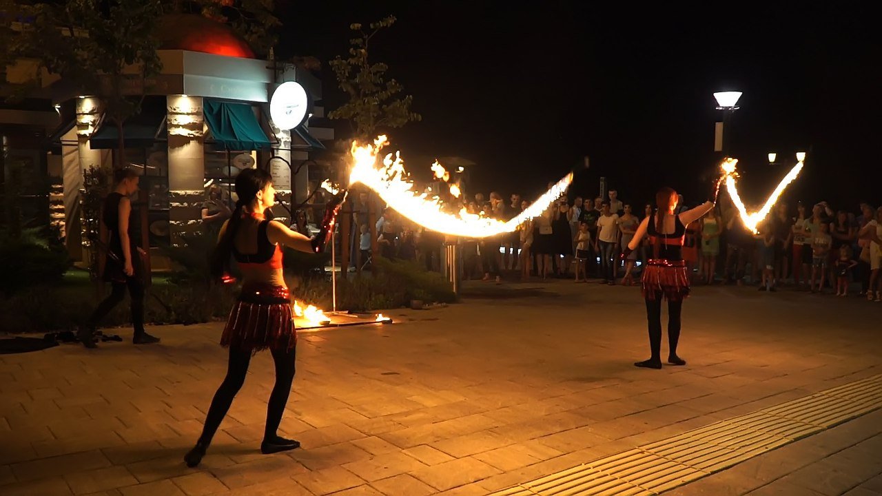 Огненное шоу&nbsp;Шоу Flagro : 