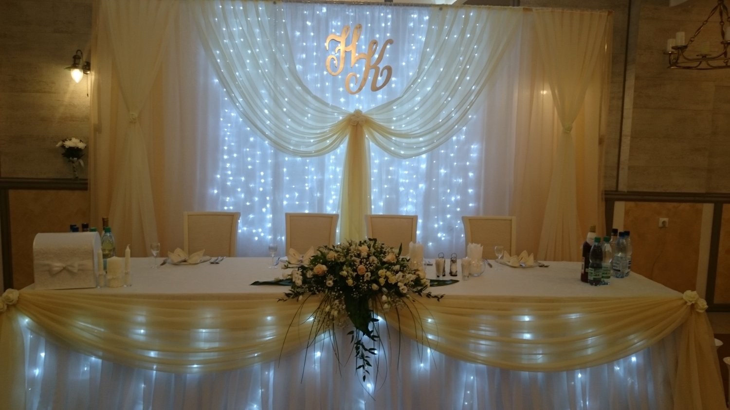 Оформление зала&nbsp;ООО "ВИНИ ФЛОРА" : 