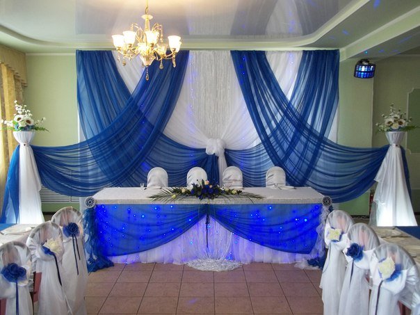 Украшение свадебного зала&nbsp;Мастерская праздника "Иманта Декори " : 