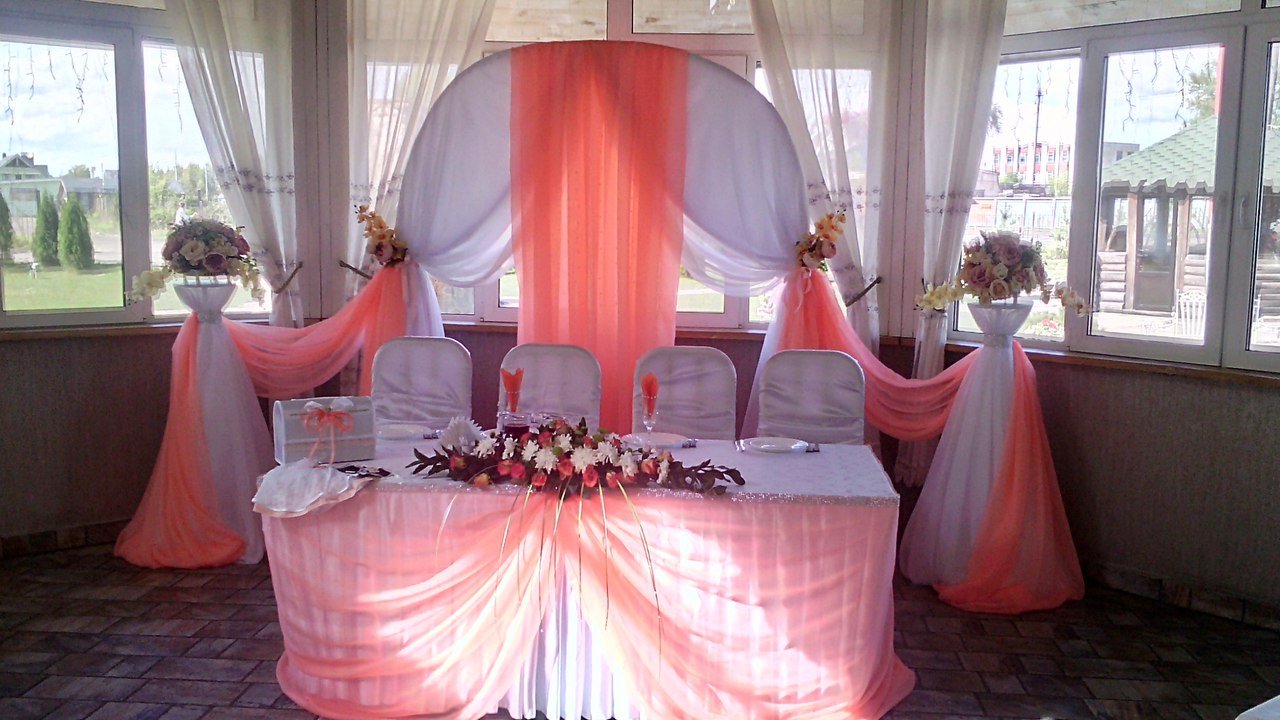 Украшение свадебного зала&nbsp;Мастерская праздника "Иманта Декори " : 