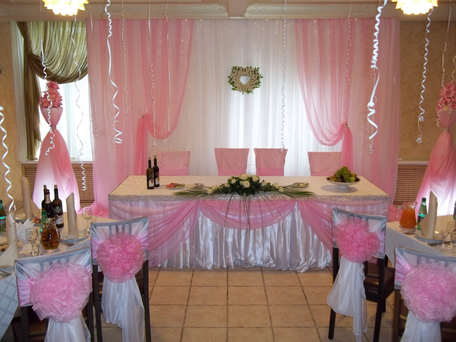 Украшение свадебного зала&nbsp;Мастерская праздника "Иманта Декори " : 