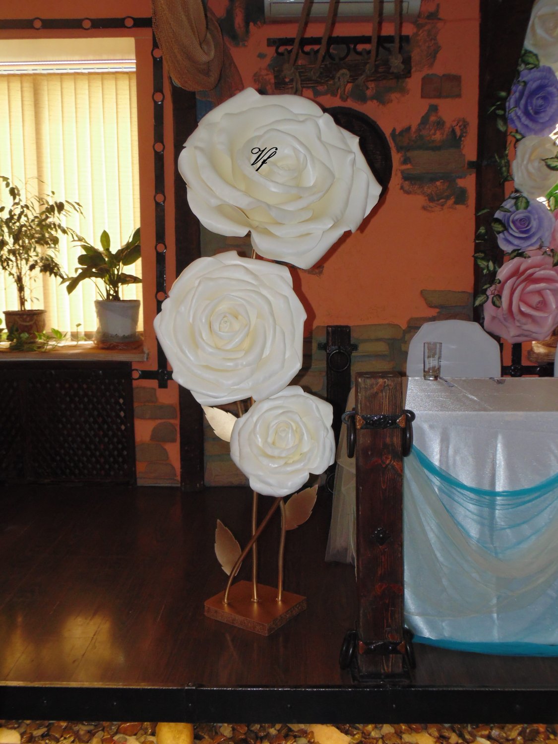 Примеры работ&nbsp;Гигансткие цветы : 