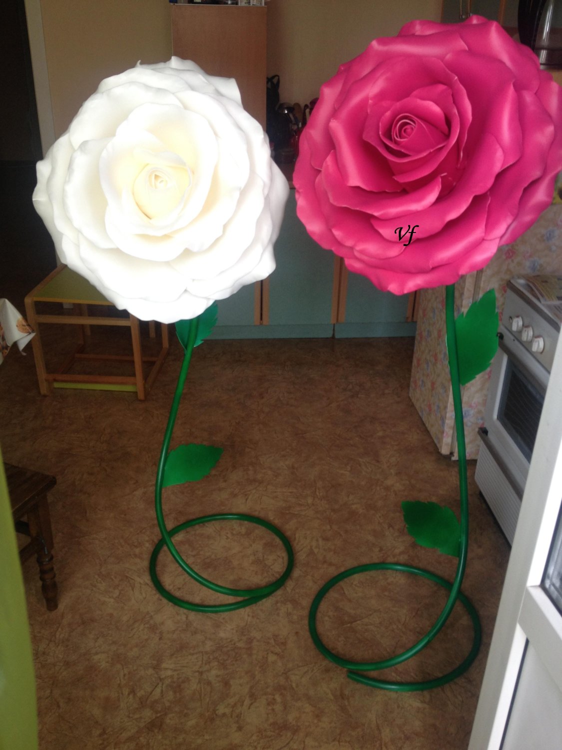 Примеры работ&nbsp;Гигансткие цветы : 