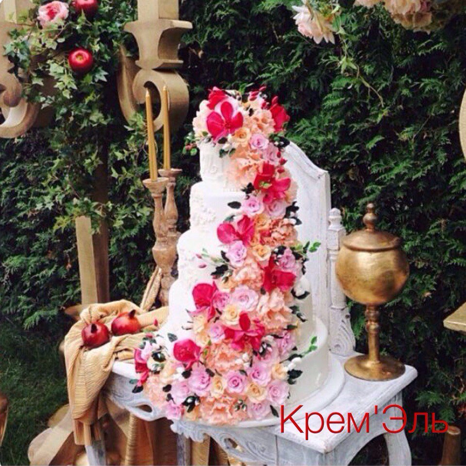 Свадебные торты&nbsp;Кондитерская Крем"Эль : 