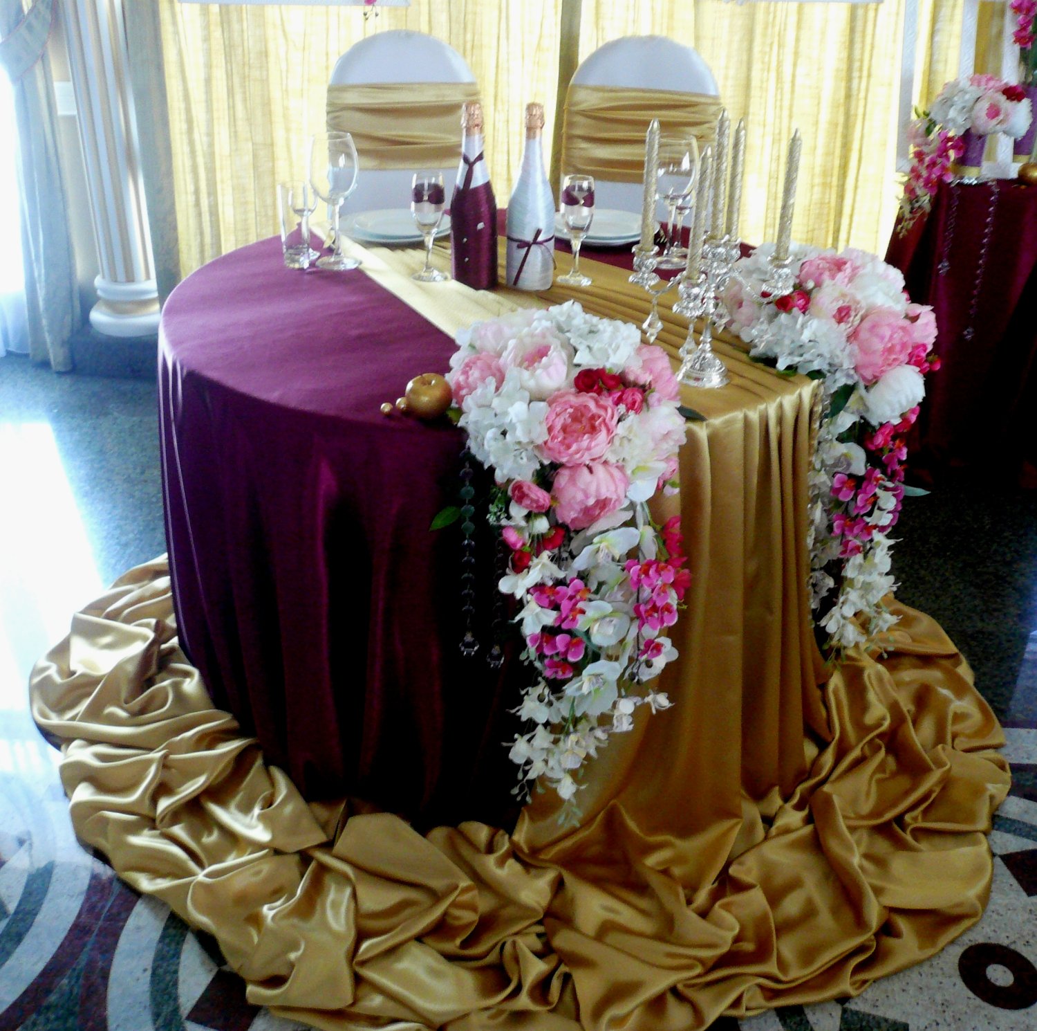 Оформление зоны молодоженов&nbsp;Декор свадьбы от А до Я : 