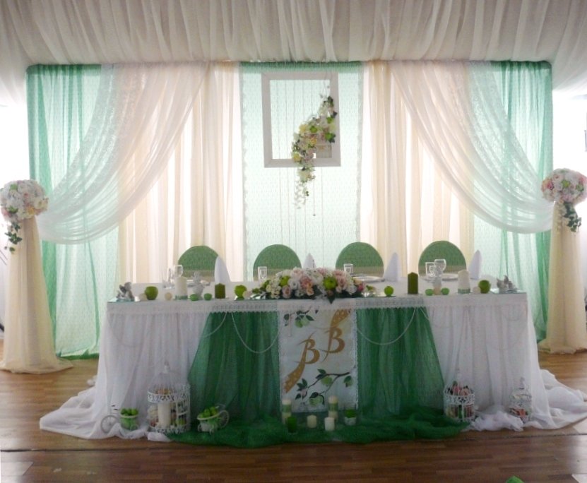 Оформление зоны молодоженов&nbsp;Декор свадьбы от А до Я : 