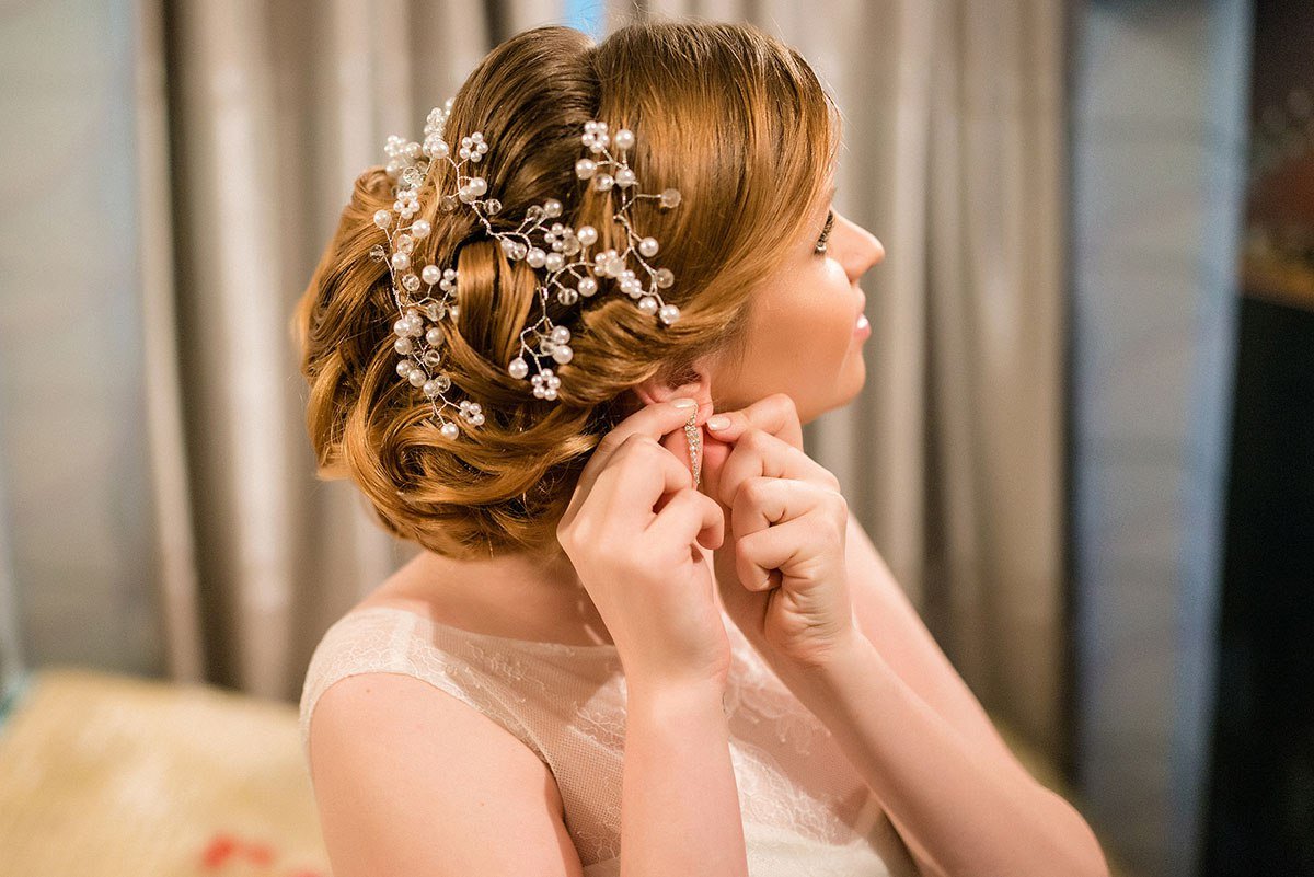 свадебная прическа и макияж&nbsp;Свадебный стилист  Natalia Shupinis : 