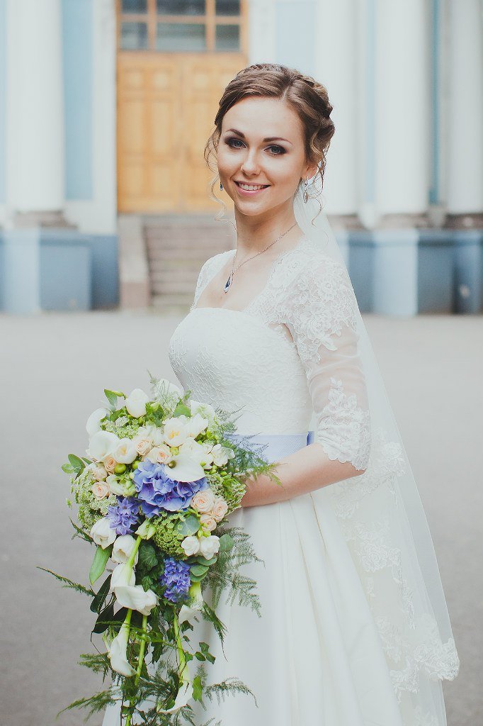 свадебная прическа и макияж&nbsp;Свадебный стилист  Natalia Shupinis : 