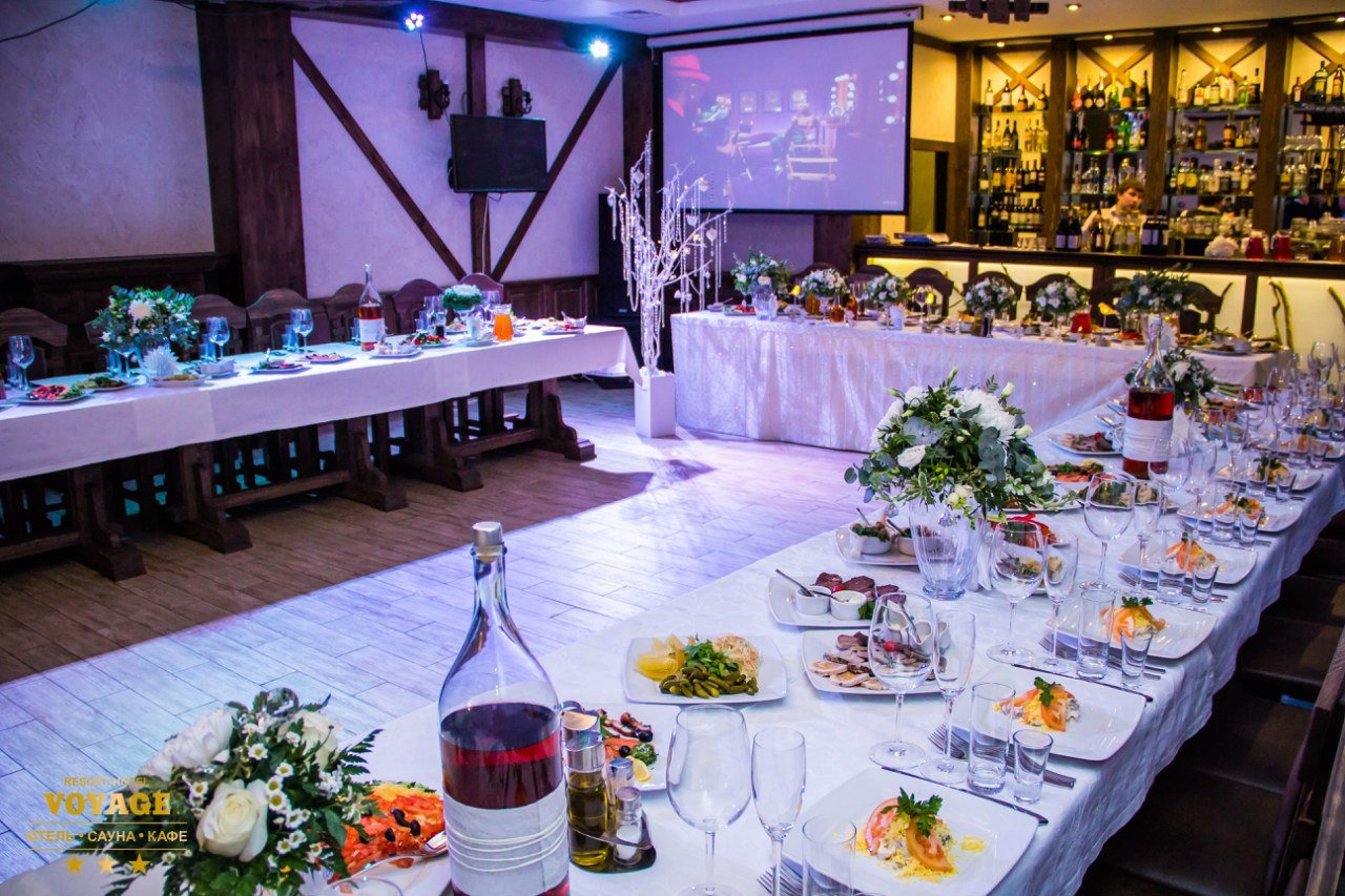 Банкетный фотоальбом&nbsp;Гостинично ресторанный комплекс Вояж : 