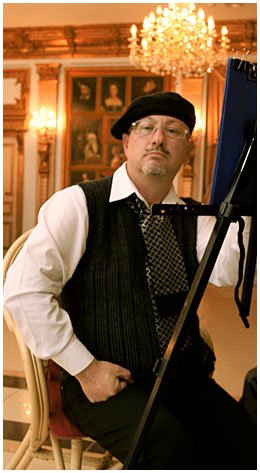 Шаржист за работой&nbsp;Шаржист на свадьбу! : 