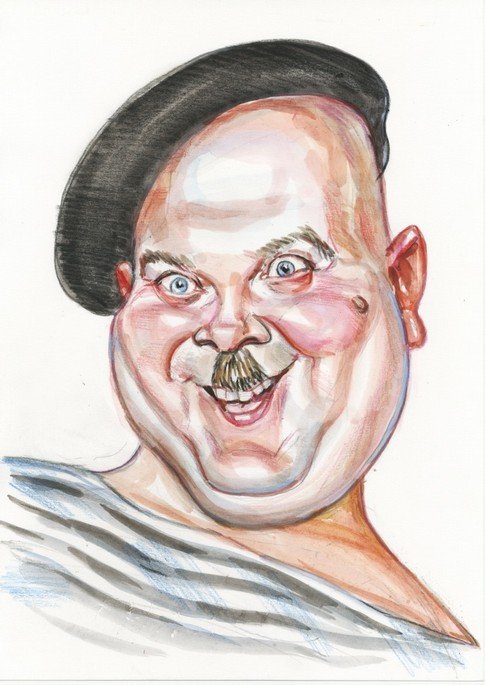 Шаржист за работой&nbsp;Шаржист на свадьбу! : 