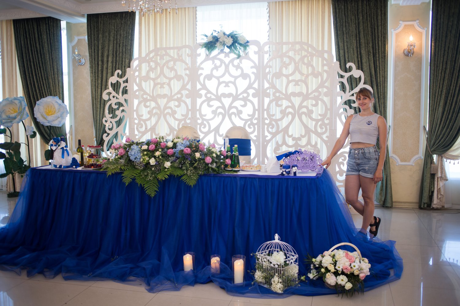 Свадьба 15.06.2019 в стиле Электро Юлия и Леонид&nbsp;Top Decor — студия декора в Славянске-на-Кубани : 