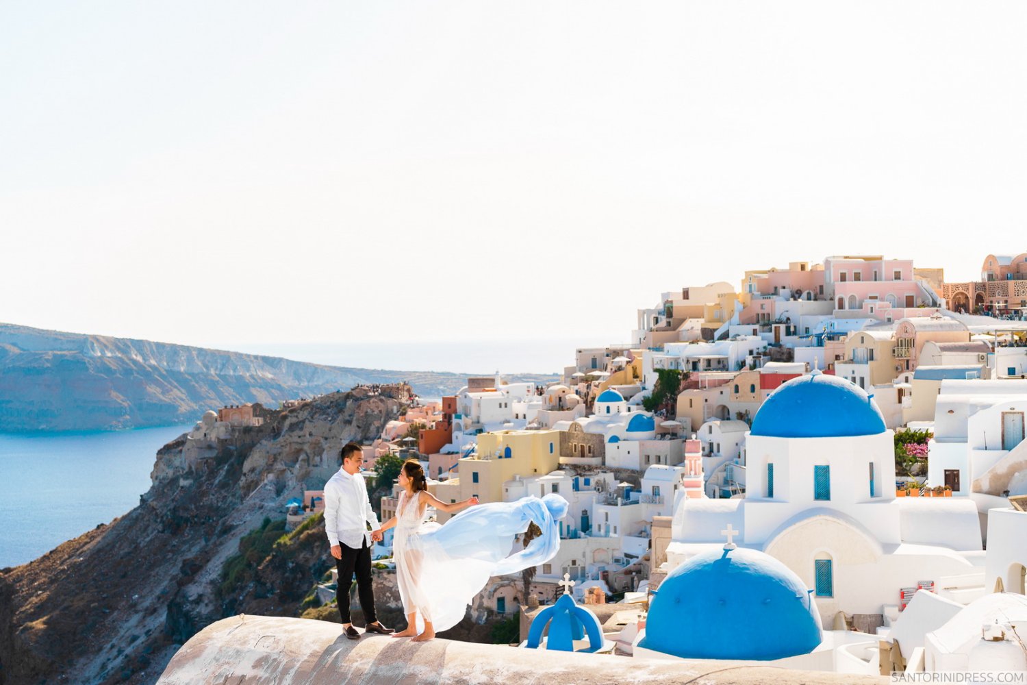Портфолио&nbsp;Сказочные свадьбы на Санторини (Греция). Организатор «Свадебное Агентство Юлии Веселовой» : 