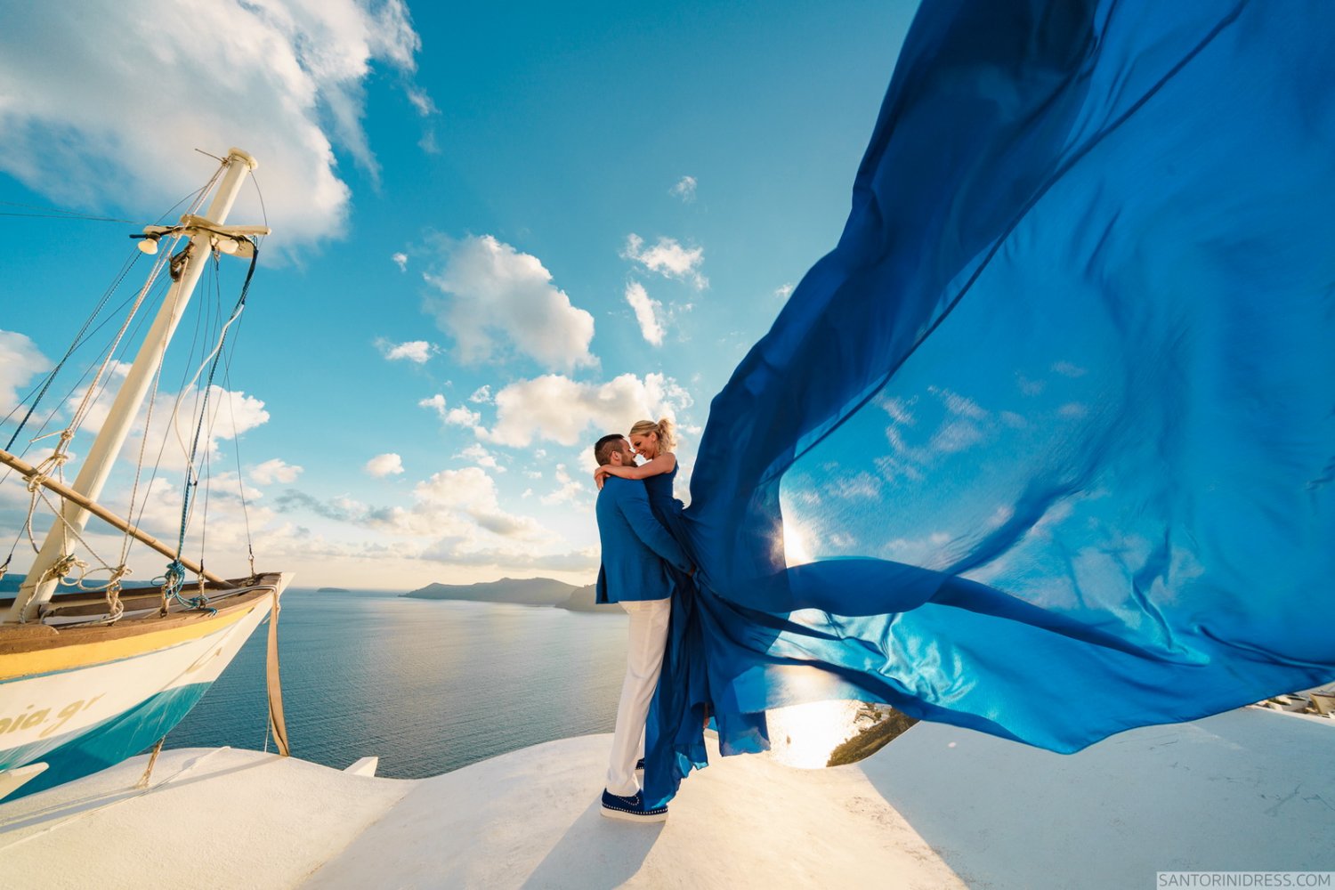 Портфолио&nbsp;Сказочные свадьбы на Санторини (Греция). Организатор «Свадебное Агентство Юлии Веселовой» : 