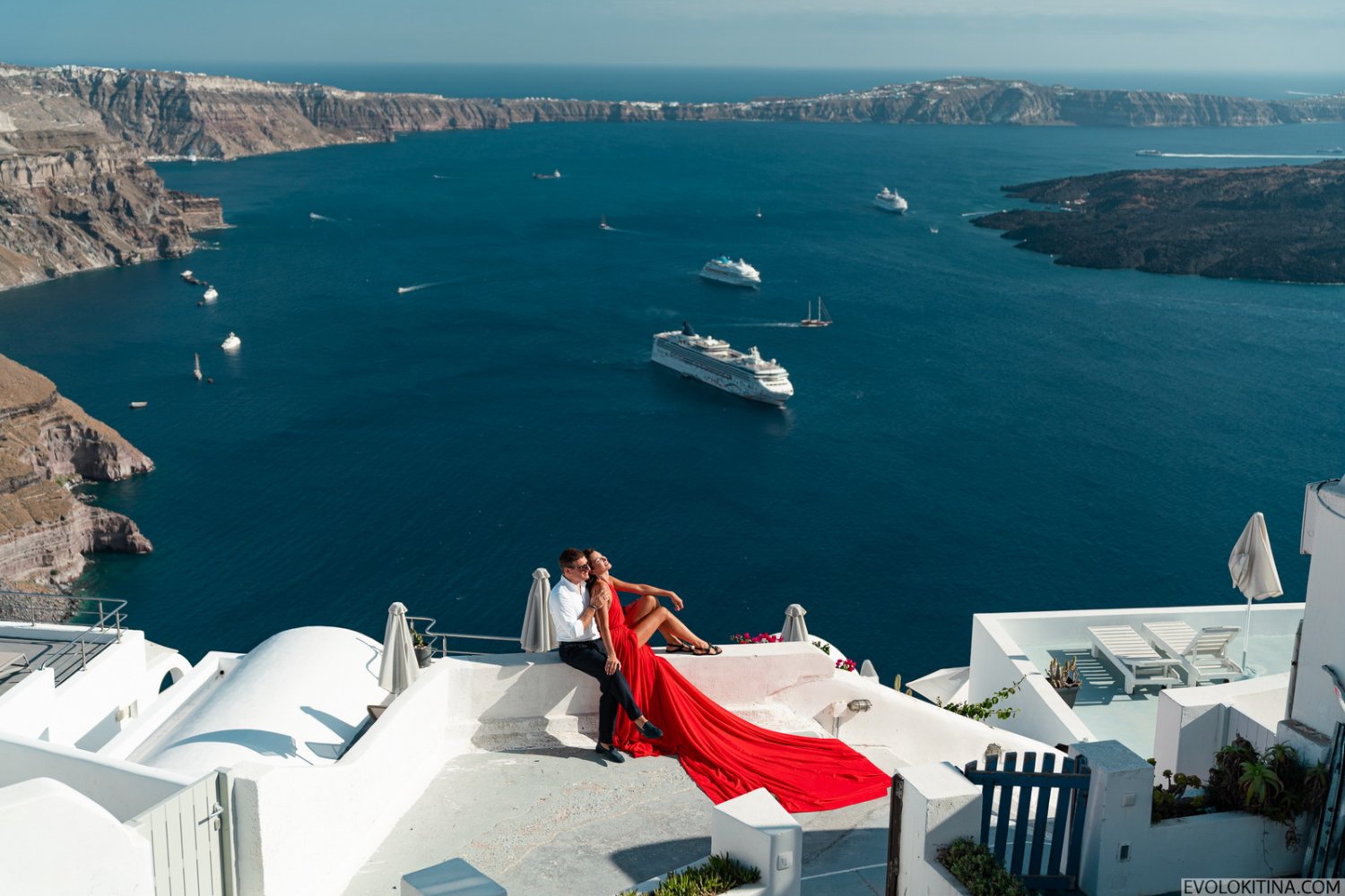 Портфолио&nbsp;Сказочные свадьбы на Санторини (Греция). Организатор «Свадебное Агентство Юлии Веселовой» : 