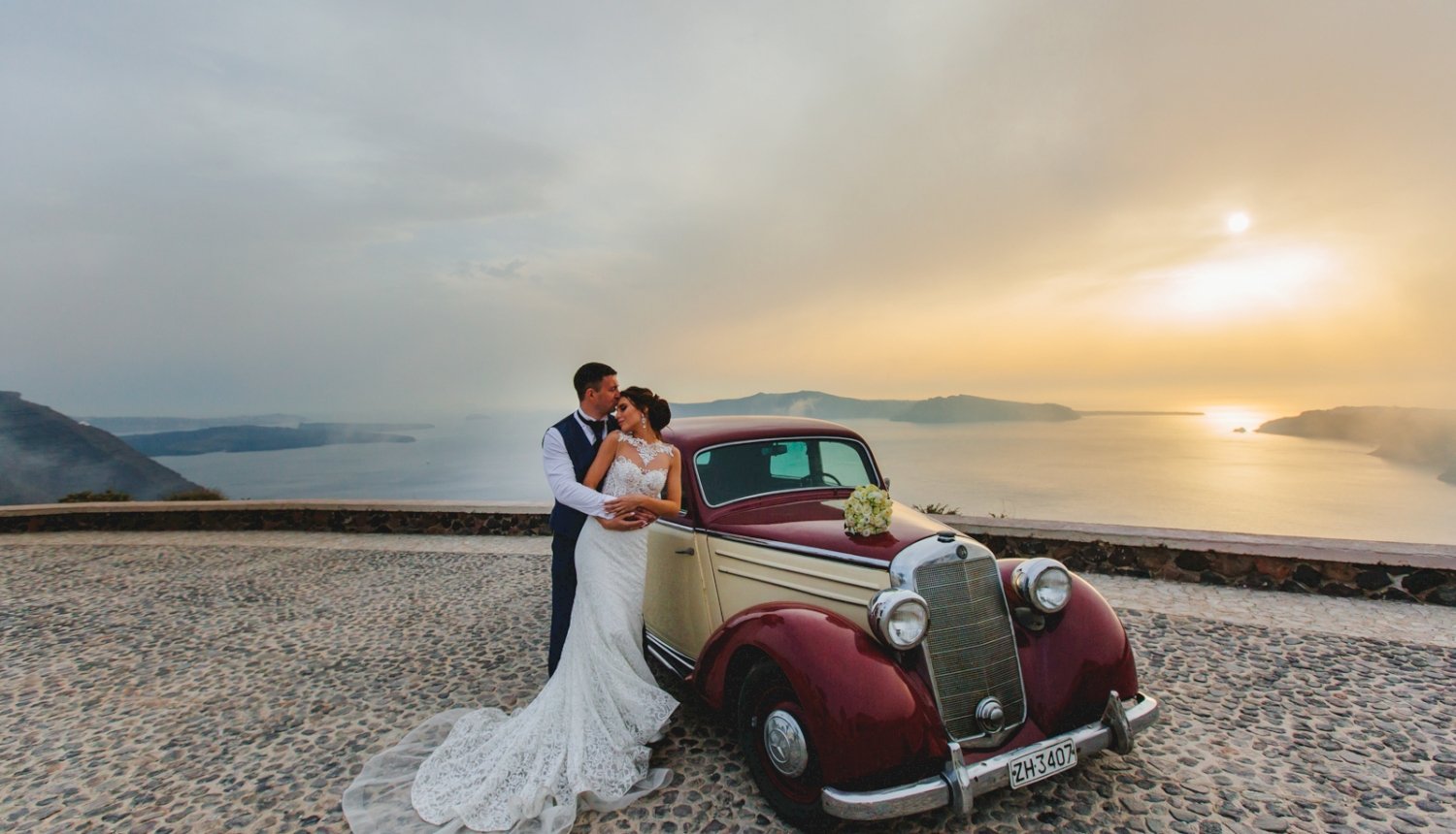 Портфолио&nbsp;Сказочные свадьбы на Санторини (Греция). Организатор «Свадебное Агентство Юлии Веселовой» : 