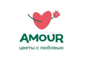 логотип Amour, сеть цветочных салонов
